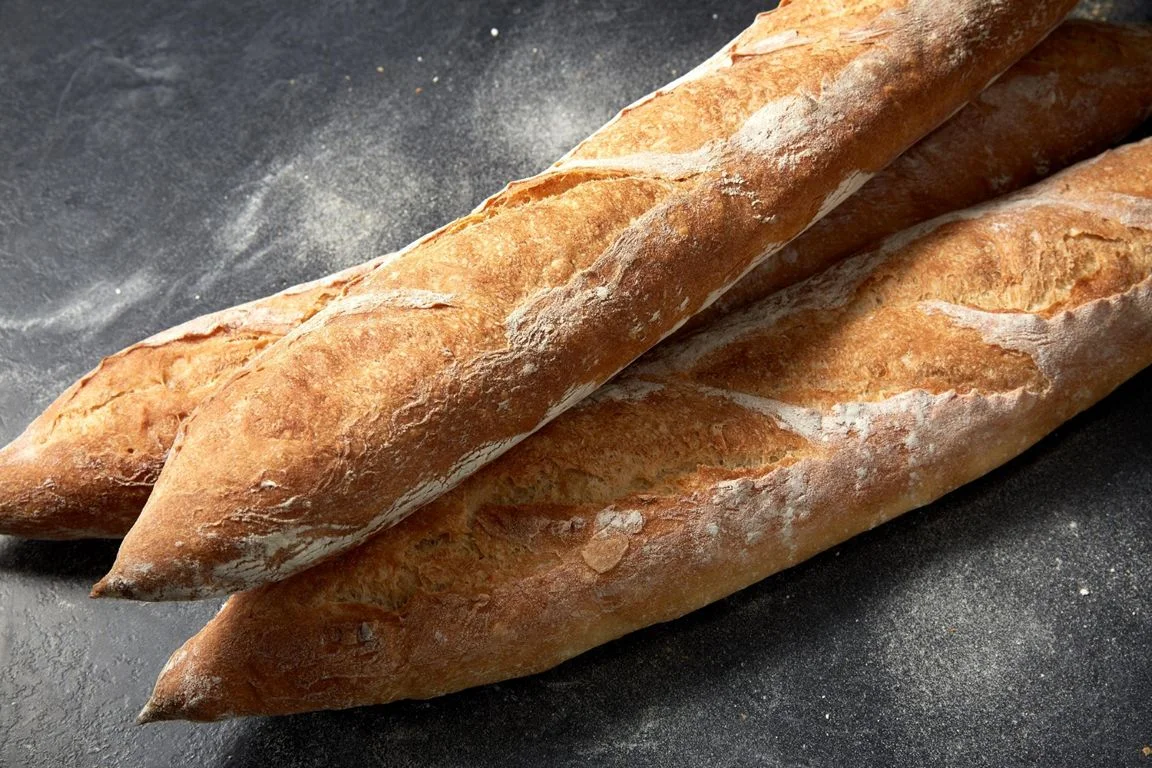 Knusprige Baguettes