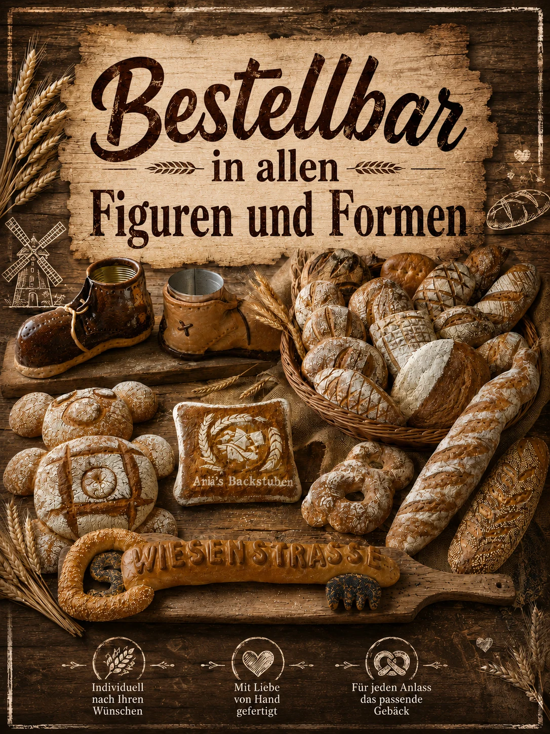 Katalogbeispiele von Arlt’s Backstuben